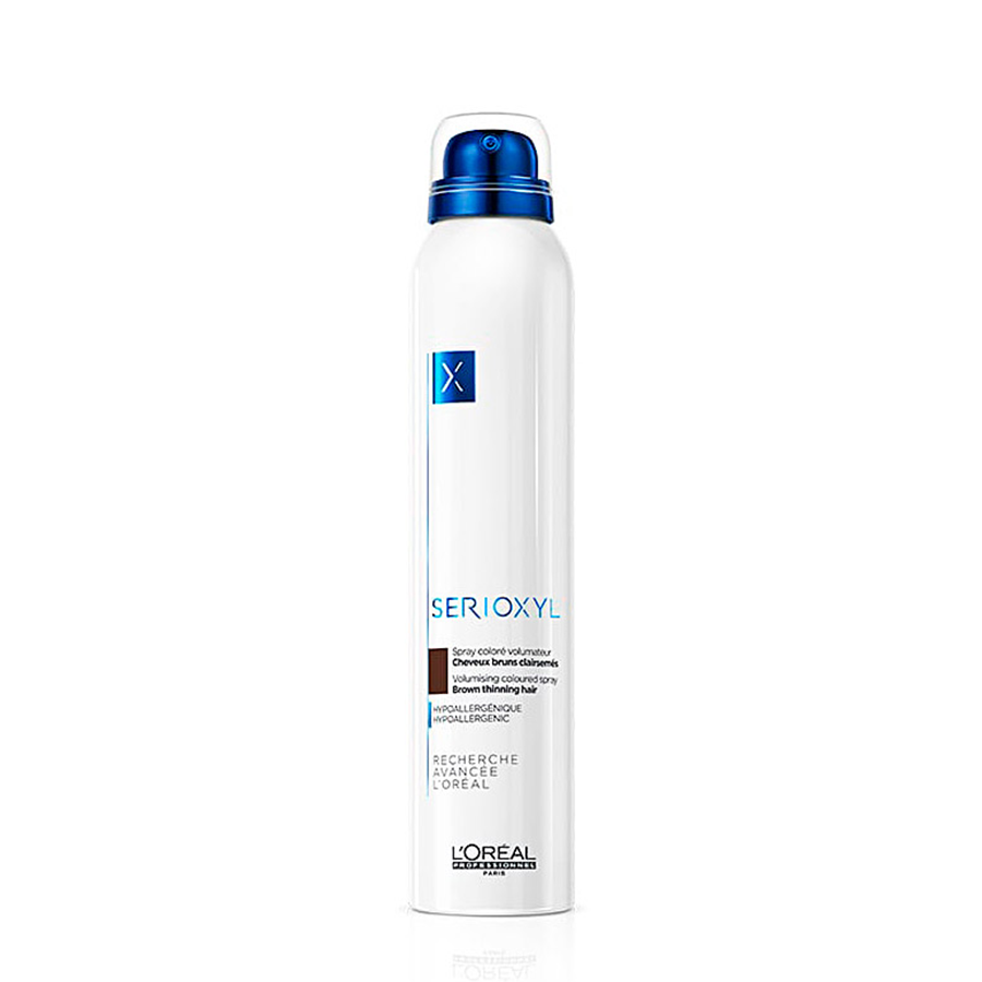 Serioxyl Volumizing Coloured Spray - Brown