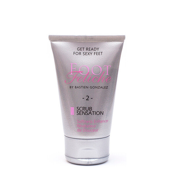 SCRUB SENSATION - gommage noir - black scrub for feet