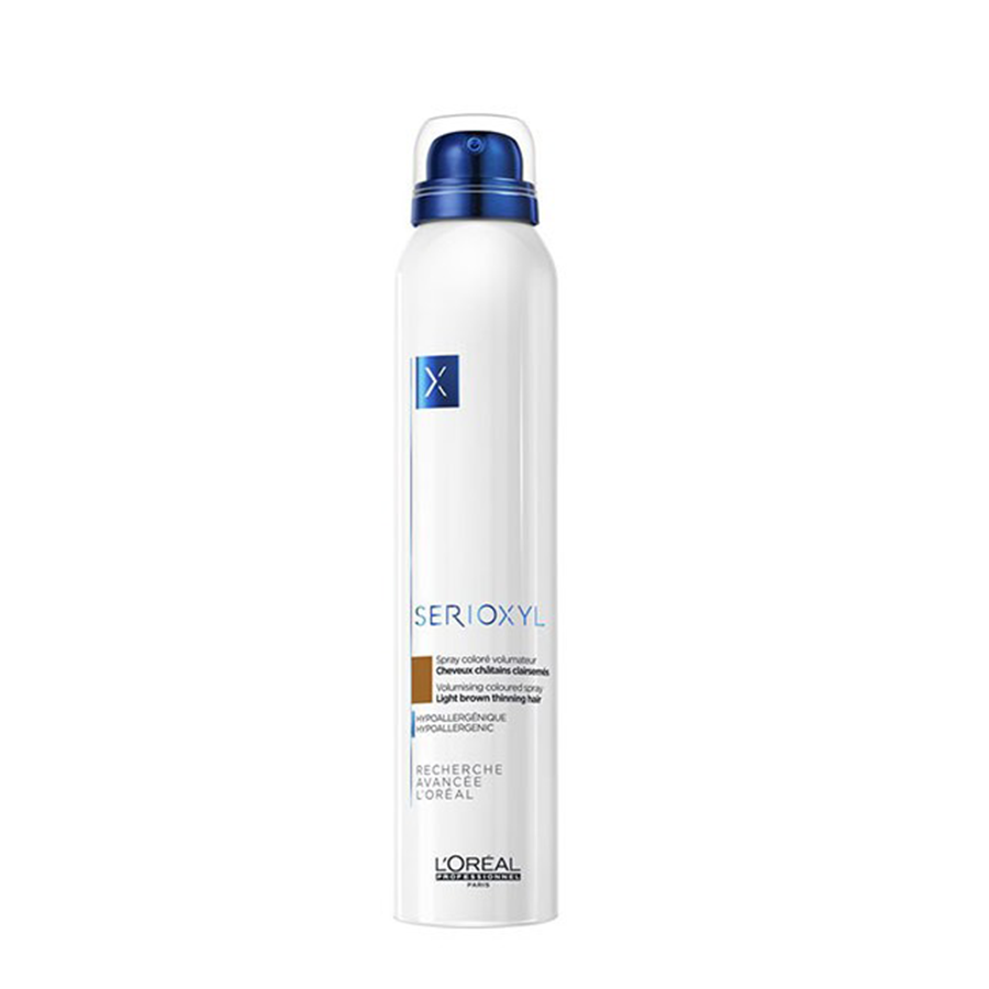 Serioxyl Volumizing Coloured Spray - Light Brown 